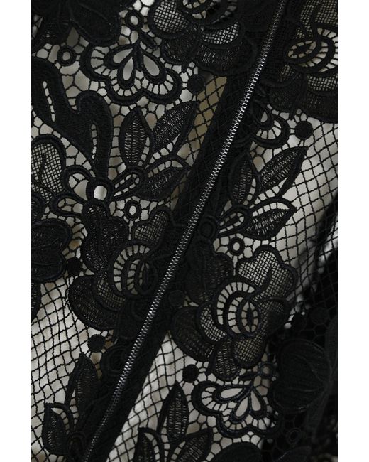 D.exterior Black Bomber Jacket