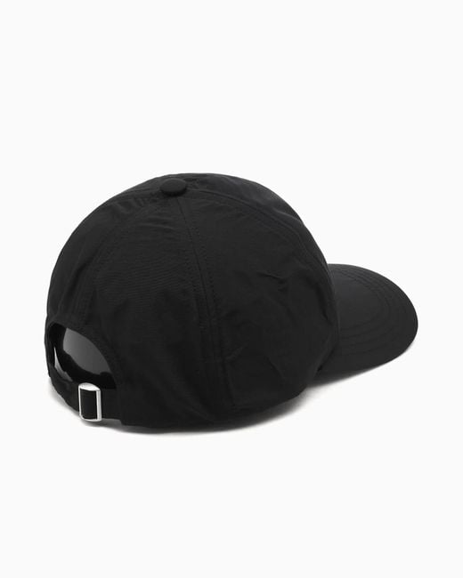 Sky High Farm Black Logo Nylon Cap Woven for men