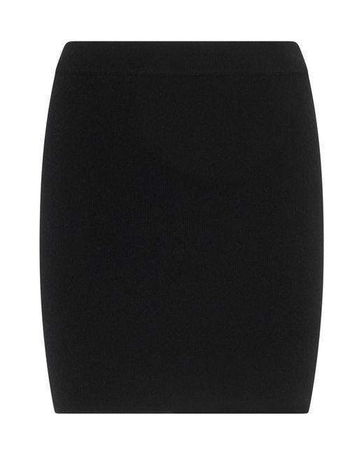 Alexander Wang Black Mini Skirt Wool