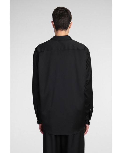 Acne Black Casual Jacket In Wool for men