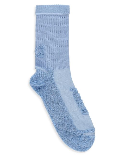 Autry Blue Cotton Socks