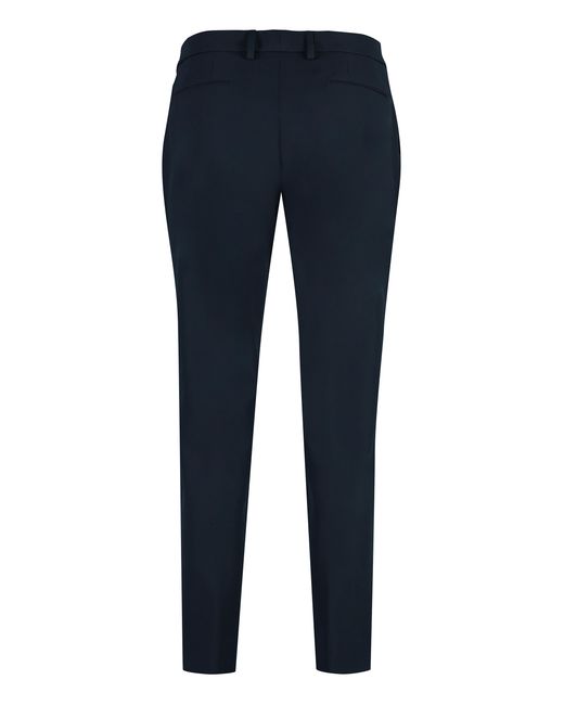 PT Torino Blue New York Techno Fabric Tailored Trousers Polyester Skinny
