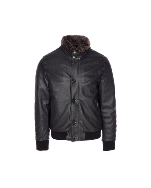 Moorer Black Cleros Jacket for men