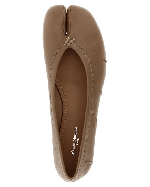 Maison Margiela Brown Tabi New Ballet Flats