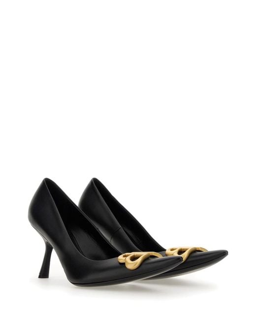 Balenciaga Black Pumps Décolleté Flex Bb Leather