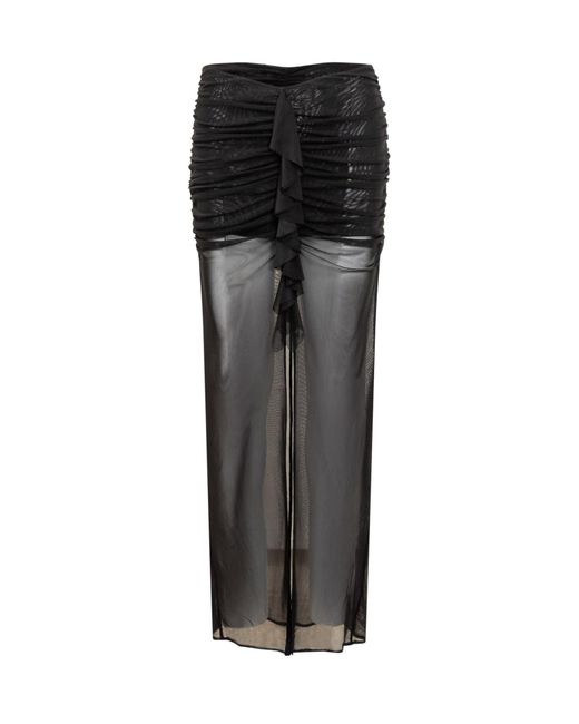 De La Vali Black Tiramisu Skirt