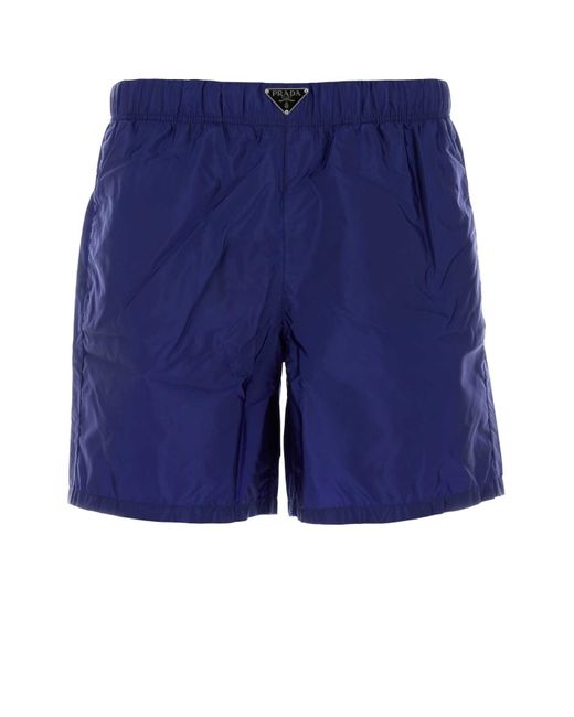 Prada Re Nylon Bermuda Shorts Black Re-Nylon Bermuda Shorts