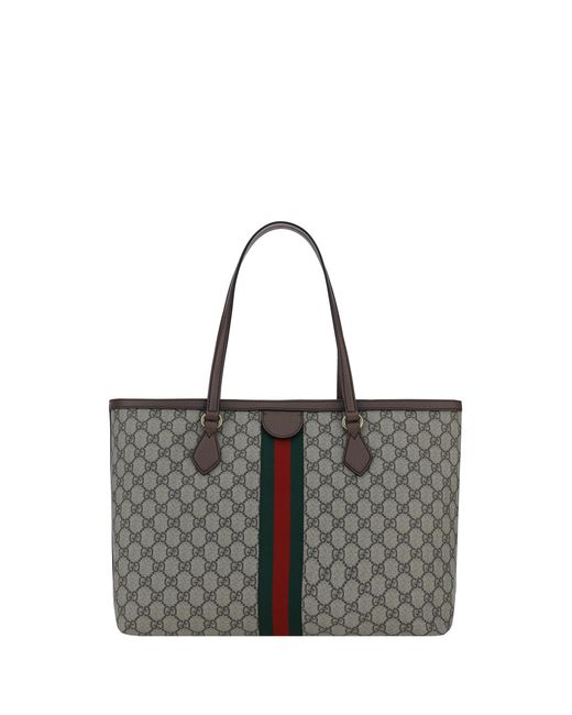 Gucci Gray Ophidia Shoulder Bag Handbags