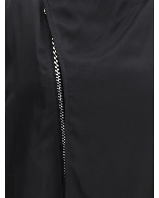 Rick Owens Black Bomber Jacket