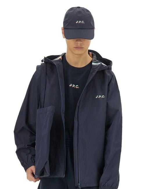 Asics Blue Blouson Meadow for men