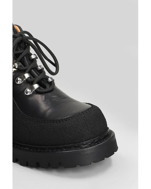 Our Legacy Black Quest Boot Combat Boots for men