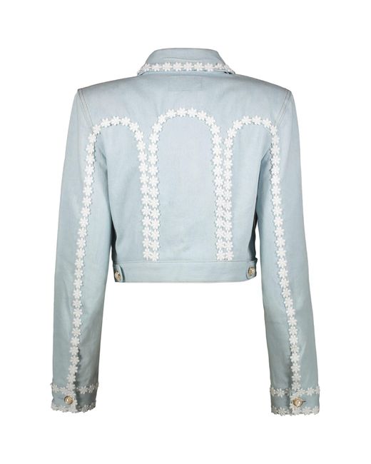 Casablancabrand Blue Embroidered Jacket
