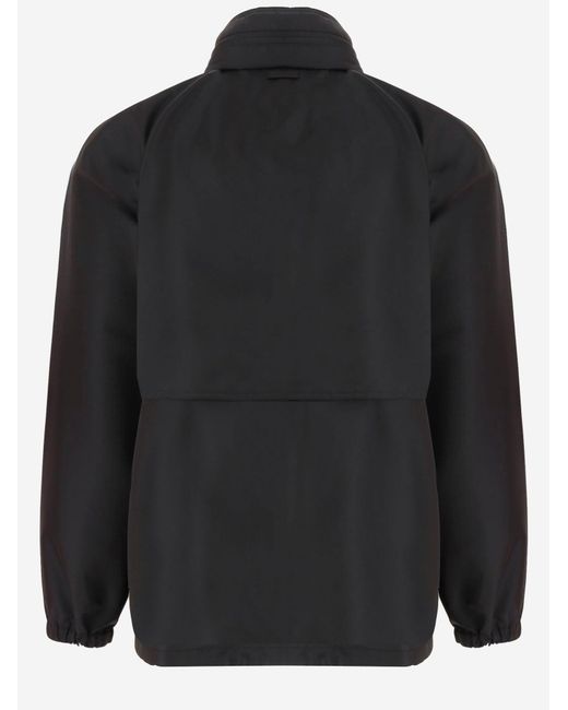 Saint Laurent Black Nylon Jacket Polyester for men