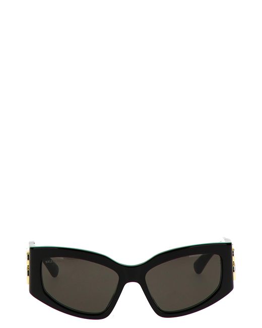 Balenciaga Black 'Bossy Cat' Sunglasses