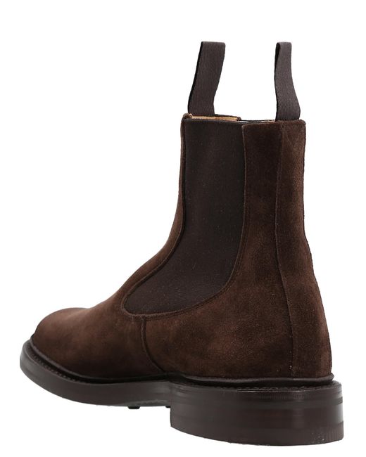 Tricker's Suede Stephen Chelsea Boots in Brown for Men - Save 13% | Lyst