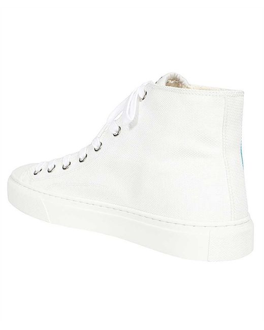 Vivienne Westwood White High-Top Sneakers