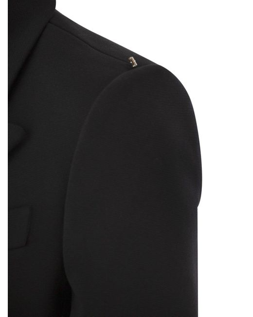 Sportmax Black Sestri Double Breasted Fitted Jacket