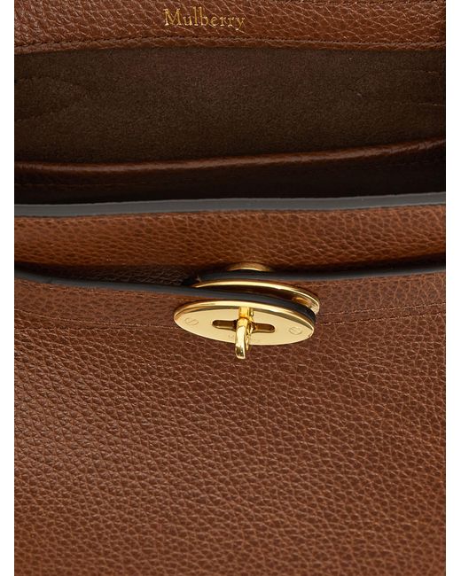 Mulberry Brown Calfskin Crossbody Bag