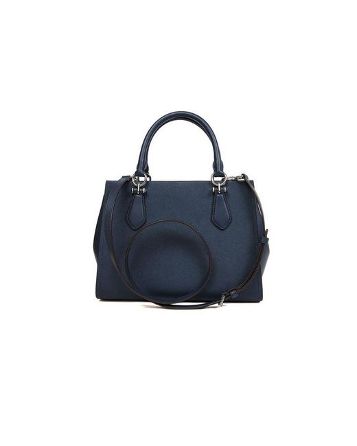 Michael Kors Black Satchel Bag Leather Satchel-Bags