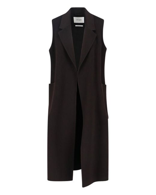 IVY & OAK Black Clarissa Vest Coat