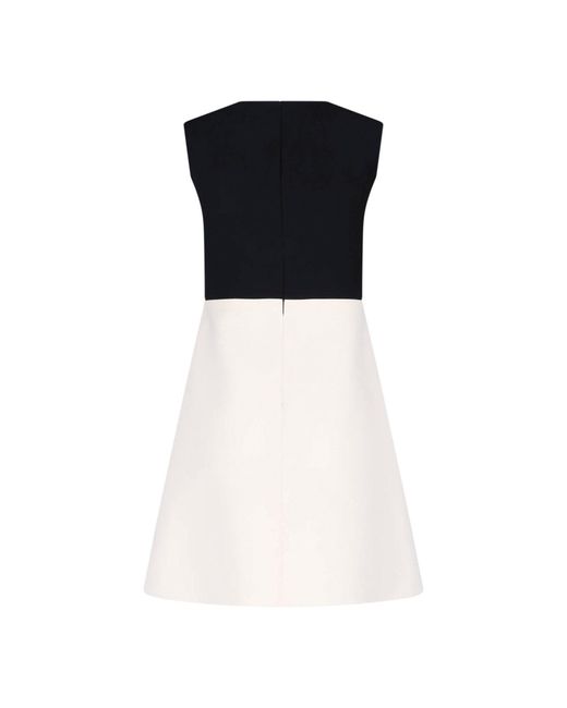 Gucci Black Silk And Wool Mini Dress