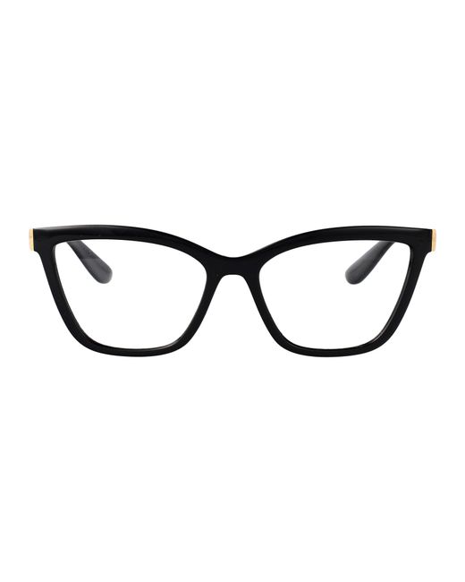 Dolce & Gabbana Black Dolce & Gabbana Nylon Glasses
