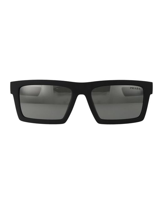 Prada Linea Rossa Black 0ps 02zsu Sunglasses for men