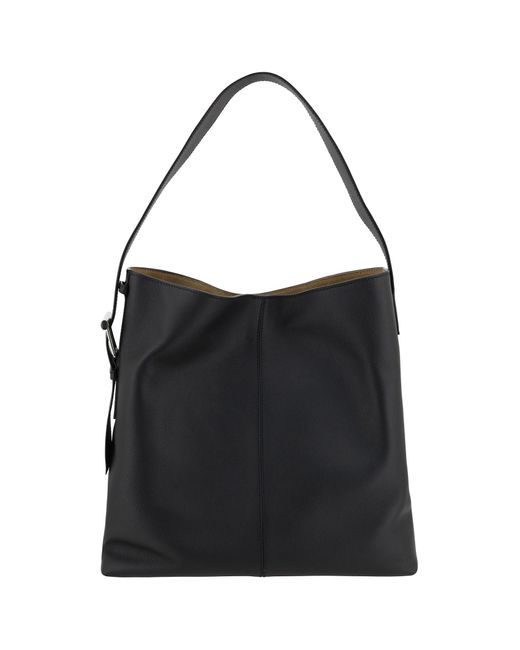 Alexander McQueen Black T-bar Sling Shoulder Bag