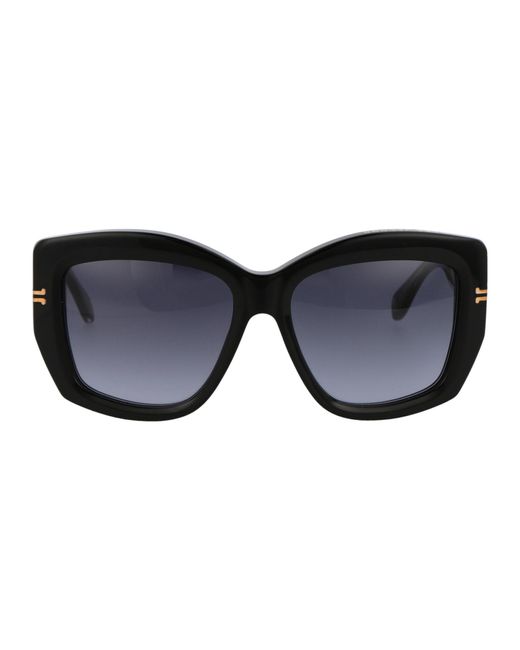 Marc Jacobs Blue Square Frame Sunglasses
