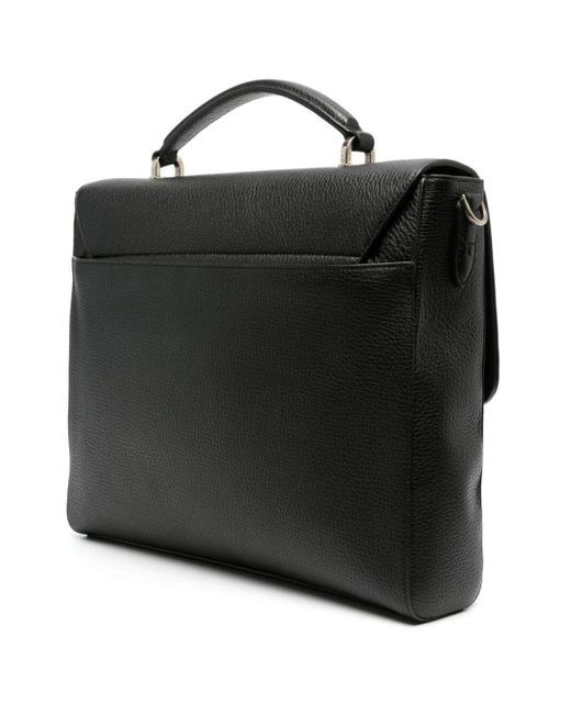 Tod's Black Small Timeless Leather Briefcase for men