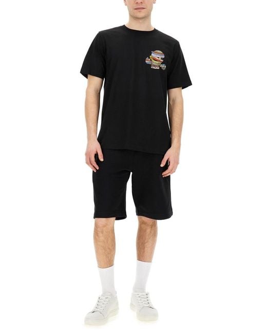 PS by Paul Smith Black Regular Fit T-Shirt for men