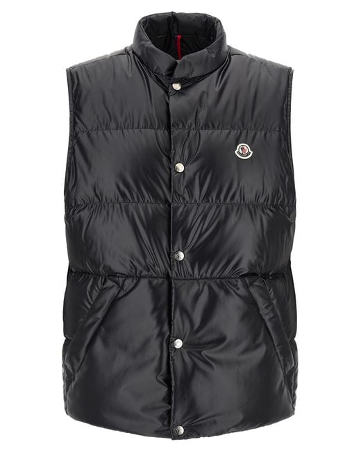 Moncler Black 'Restigo' Vest for men