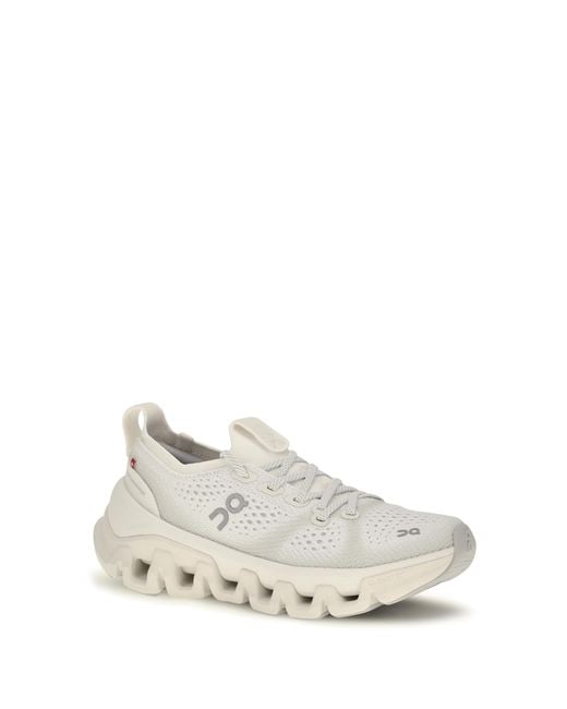 On Shoes White Cloud X Tempo Ivory