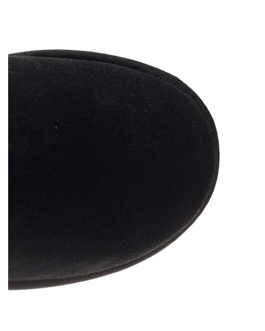 Ugg Black Classic Ultra Mini Boot With Platform