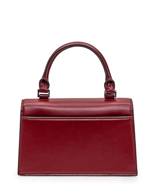 Tory Burch Red Leather Mini Bag