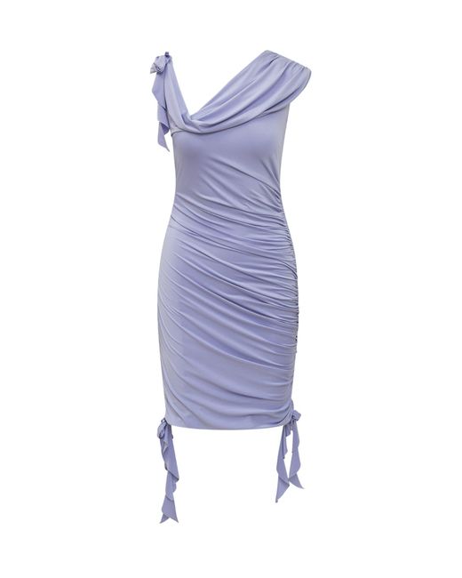 De La Vali Blue Eclair Dress