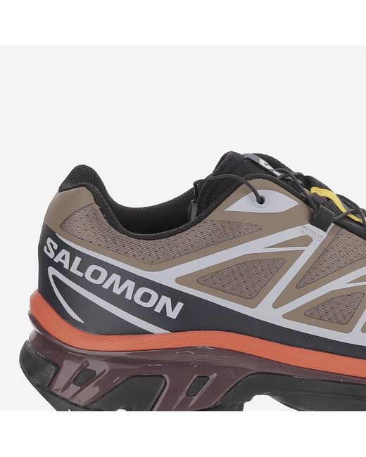 Salomon Gray Sneakers Xt-6 Trainers