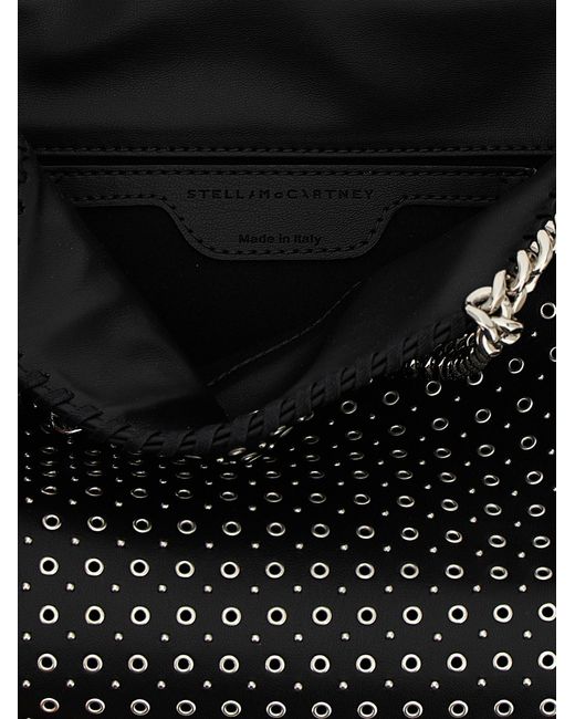 Stella McCartney Black 'Mini Falabella' Handbag