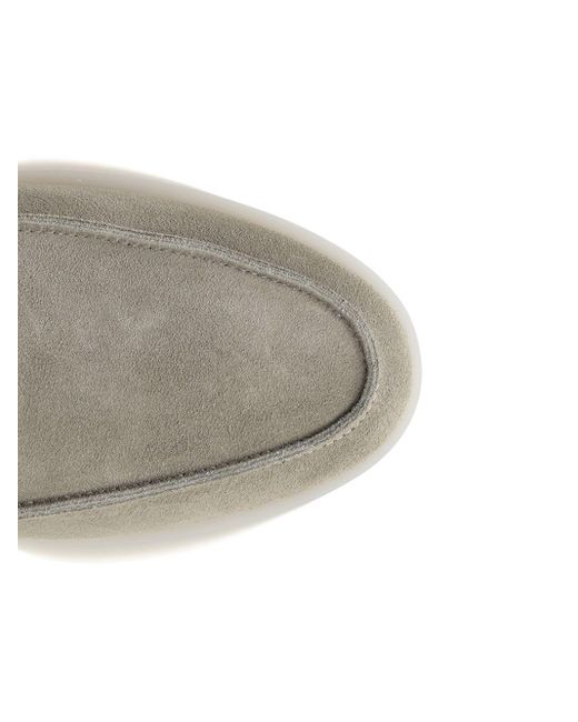 Fear Of God Gray Suede Loafer With Rubber Sole for men