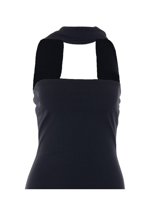 Solace London Black Dresses Polyester