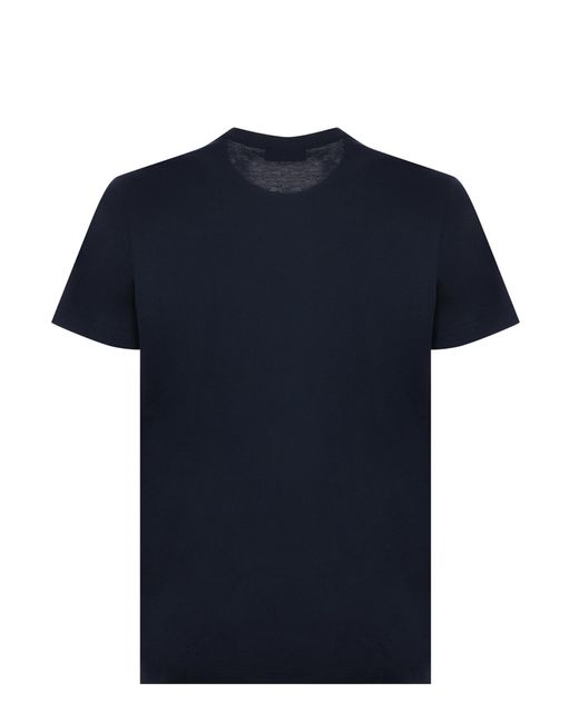 Dondup Blue Cotton T-Shirt for men