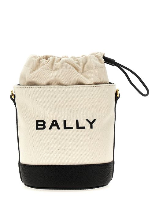 Bally Natural Bar Mini 8 Hours Tote Bag