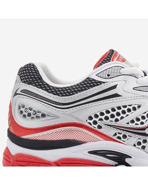 Saucony White Sneakers Progrid Omni 9 Fabric Trainers