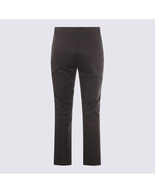 Max Mara Black Cotton Felice Pants