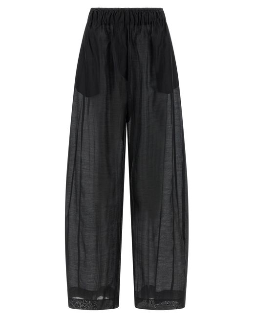 Thelatest Black Dora Pants Lyocell