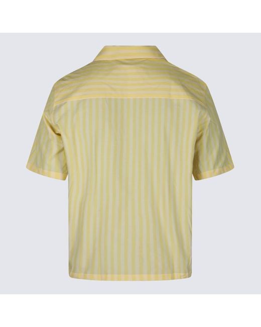 Maison Kitsuné Yellow Light Shirt for men