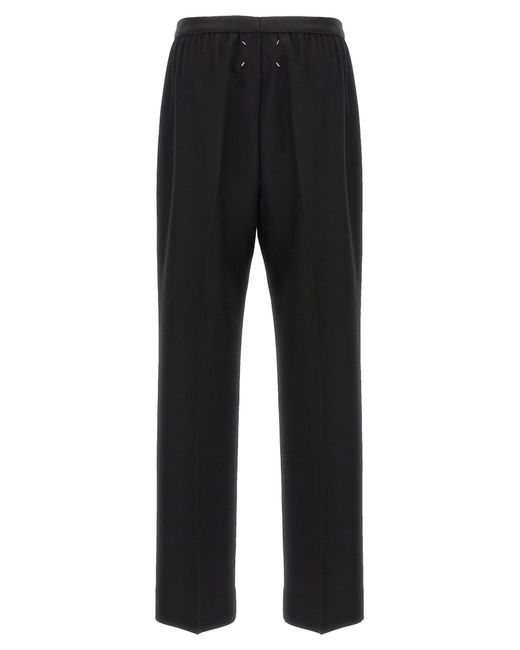 Maison Margiela Black Wool Pants
