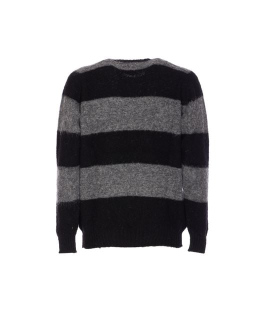 Howlin' By Morrison Black Sweaters Pure Wool for men