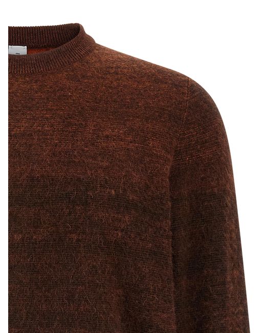 Berluti Brown Brushed Patina Sweater for men