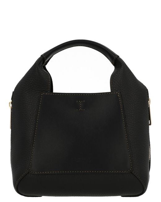 Furla Leather Gilda Handbag in Black Lyst